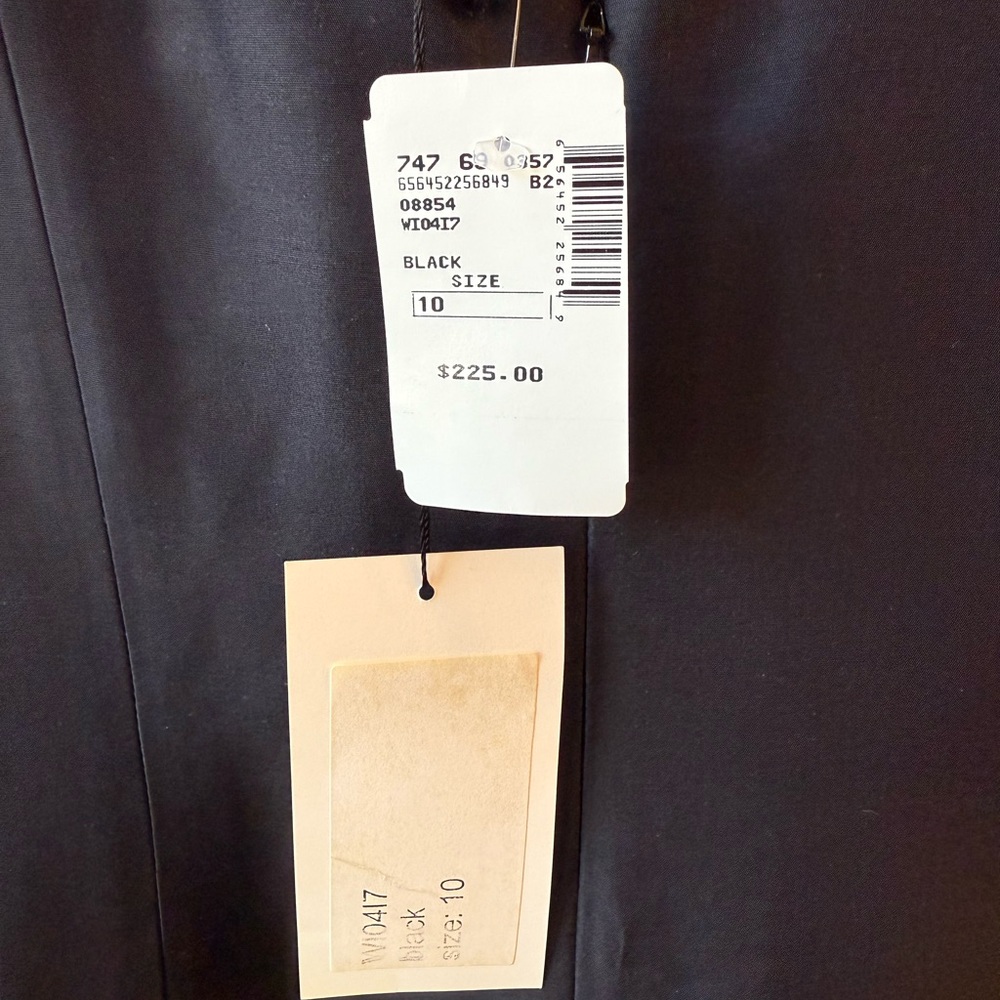 Plenty by Tracy Reese Black Silk Puff Sleeve Mini Dress. NWT - Picture 4 of 8